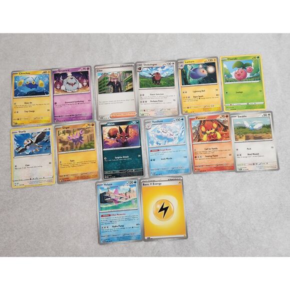Pokemon TCG Unova Mini Tin W/ 109 Common Trading Cards & 1 Sticker & Art Card NM - Picture 9 of 9